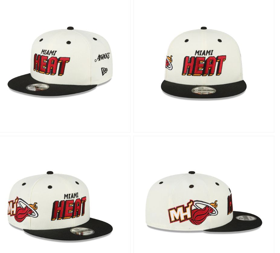 2023 NBA Miami Heat Hat TX 2023320->nfl hats->Sports Caps